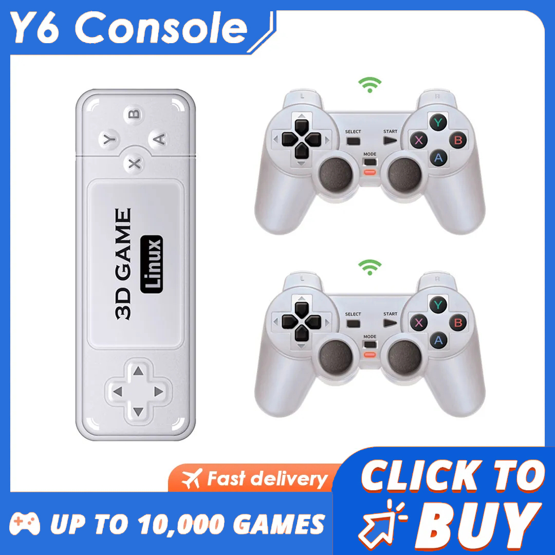 Retro Gaming Aesthetic - BOYHOM Y6 Retro Game Console 4K