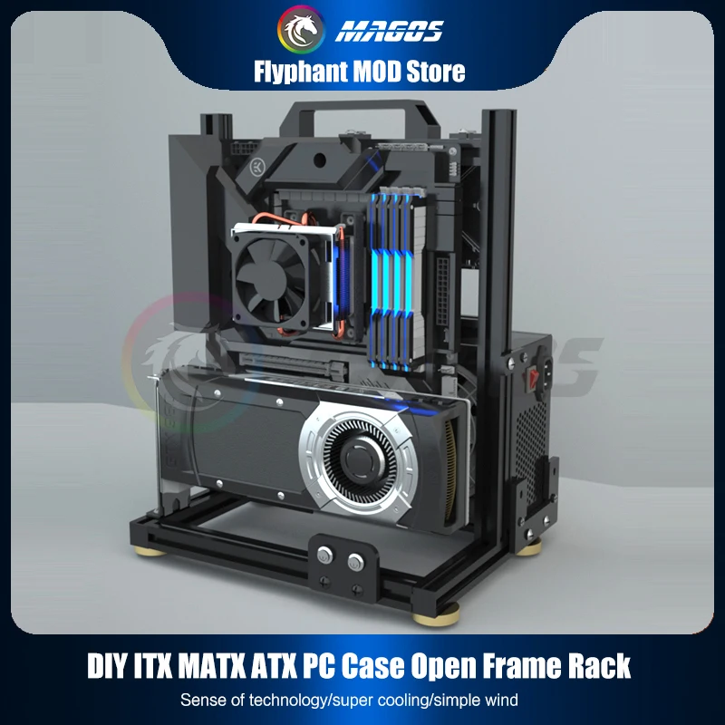 Retro Gaming Cabinet - DIY Gamer Cabinet ITX MATX ATX