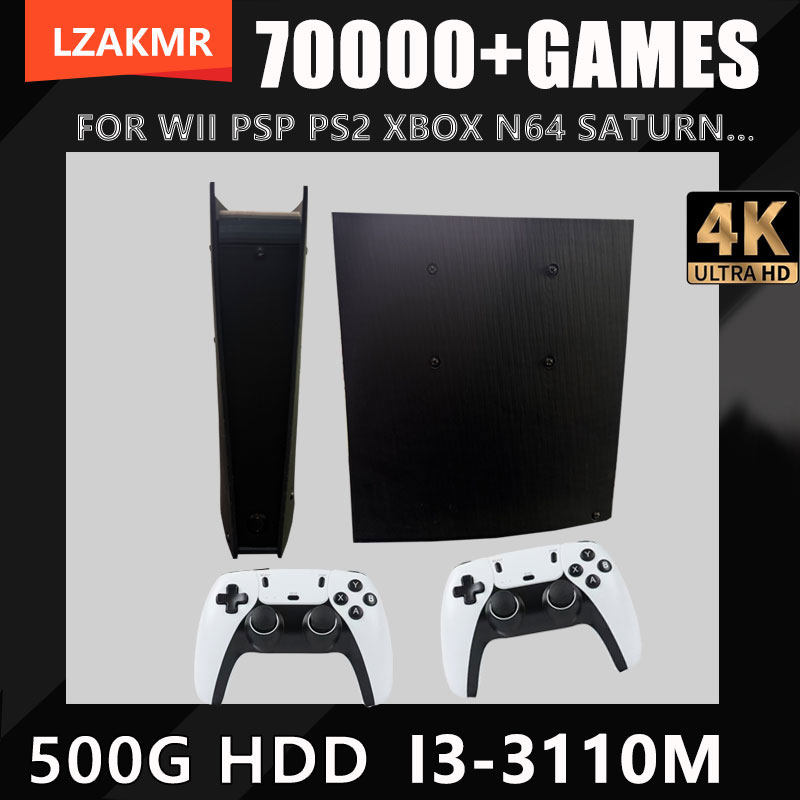 Retro Gaming Ps2 - 60+Emulators BS5 500GB Retro Game Console