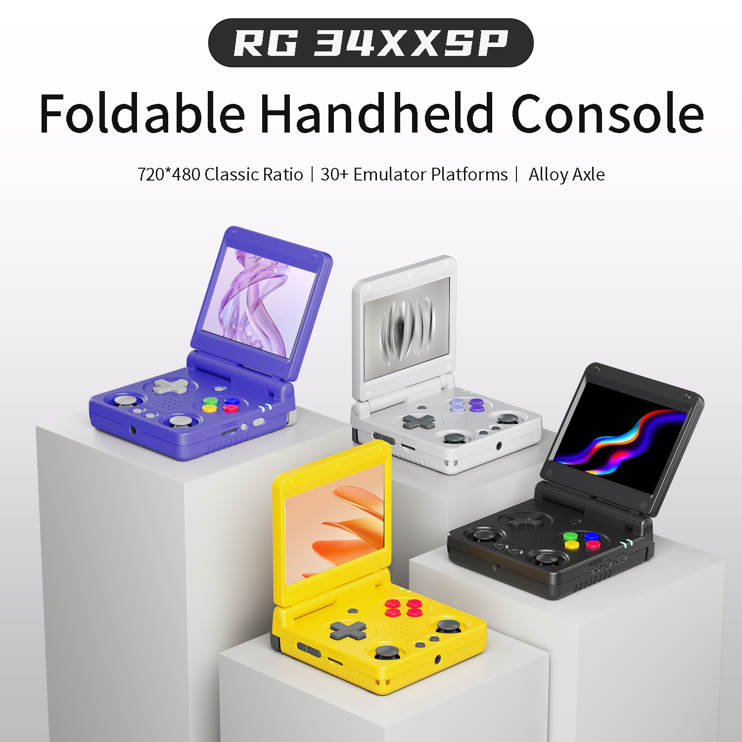 Anbernic RG34XXSP RG35XXSP Fli - Retro Gaming Device recensione e prezzo