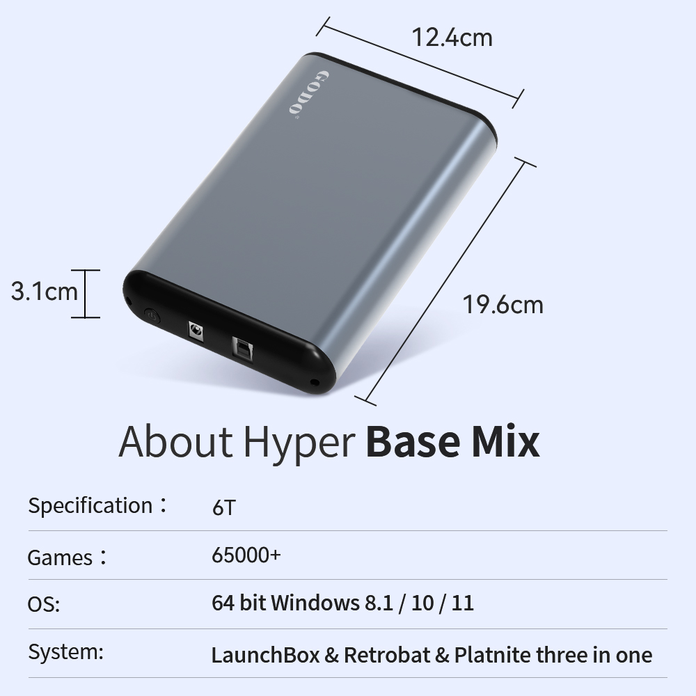Hyper Base Mix Retro Game Cons - Retro Gaming Corps recensione e prezzo