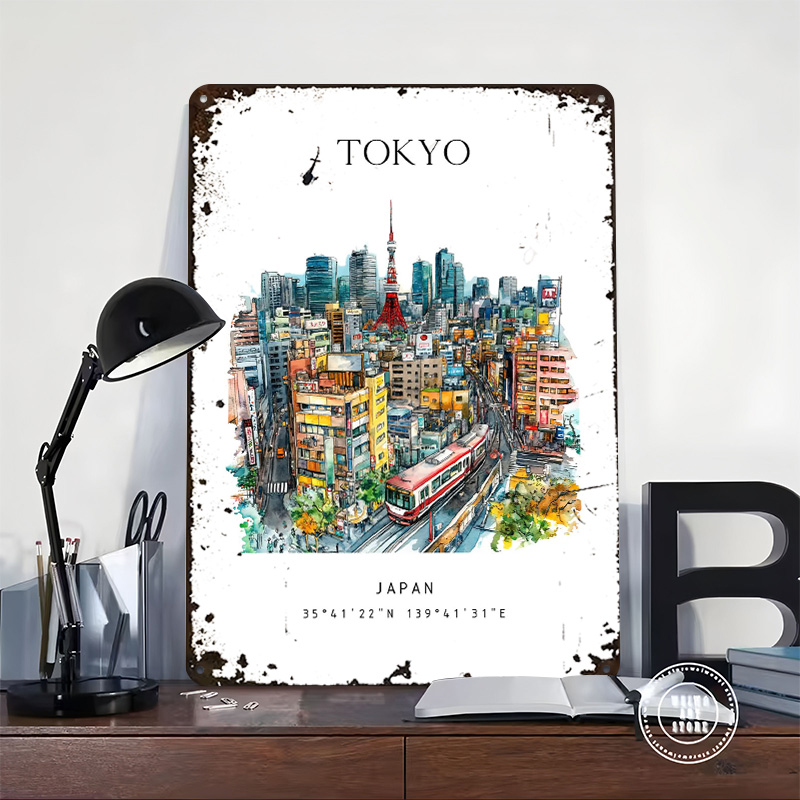 Tokyo Japan Travel Printed Pos - Retro Gaming Tokyo recensione e prezzo