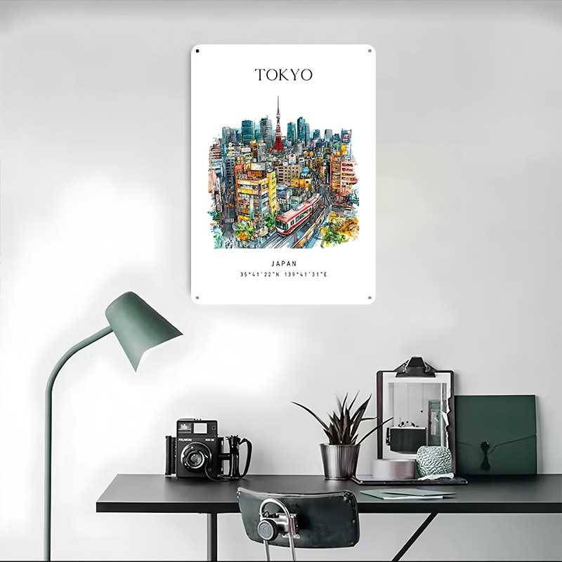 Tokyo Japan Travel Printed Pos - Retro Gaming Tokyo recensione e prezzo