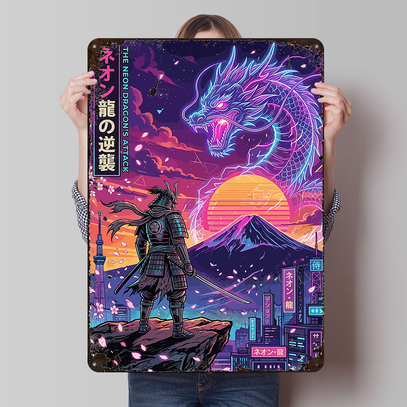 Samurai Vs Neon Dragon in Cybe - Retro Gaming Tokyo recensione e prezzo