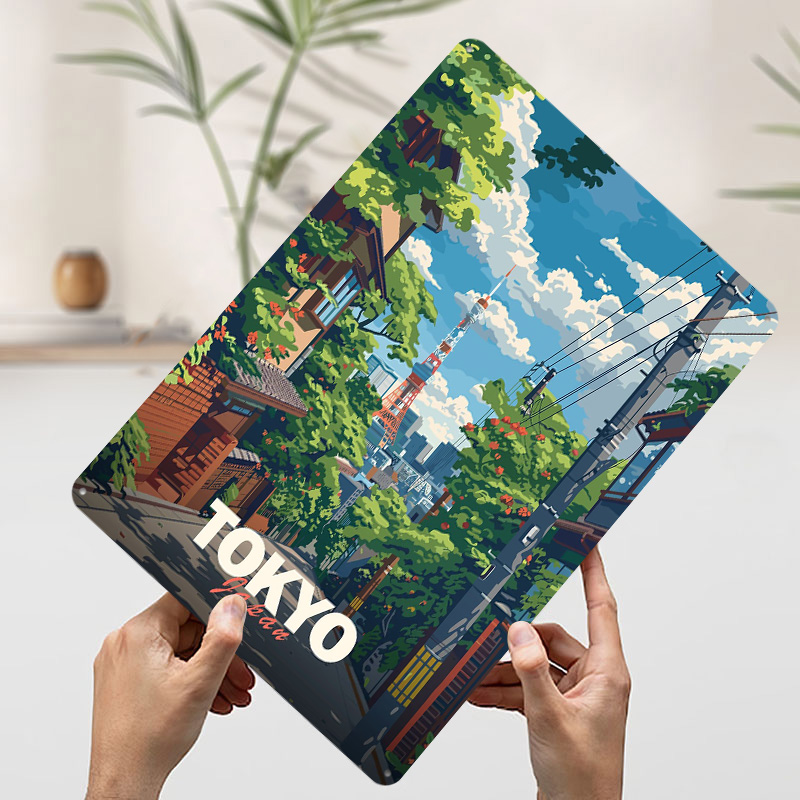 Tokyo Skyline Poster Wall Art  - Retro Gaming Tokyo recensione e prezzo