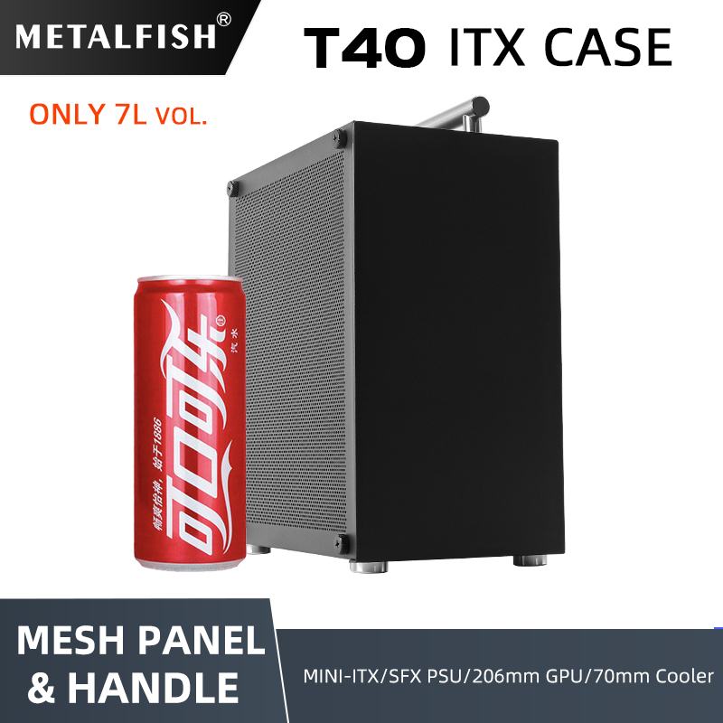 METALFISH T40 Mini ITX Black C - Retro Gaming Cabinet recensione e prezzo