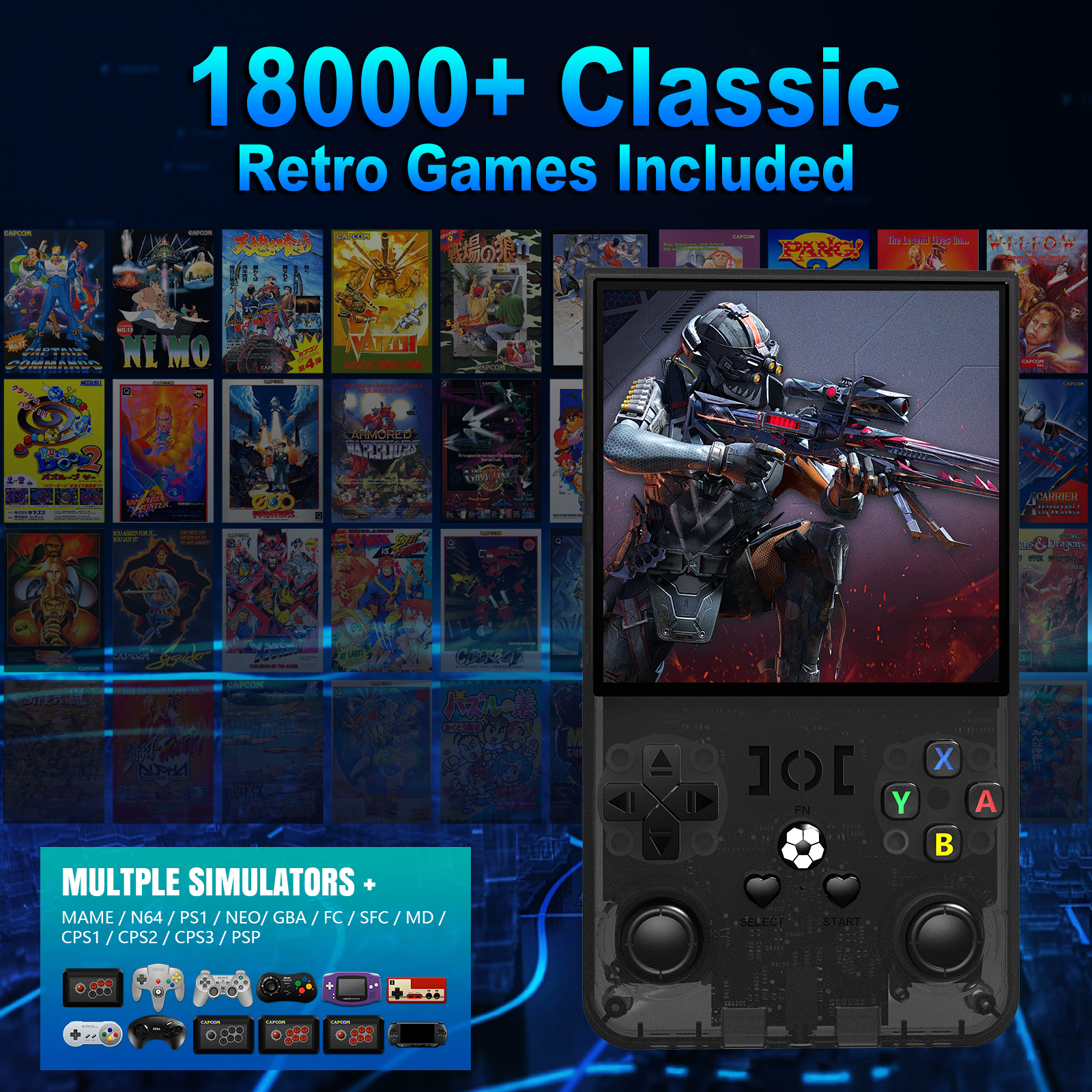 Open Source R36MAX Portable Vi - Retro Gaming Aesthetic recensione e prezzo