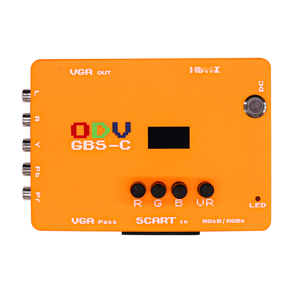 ODV-GBS-C Component/VGA/Scart  - Retro Gaming Aesthetic recensione e prezzo
