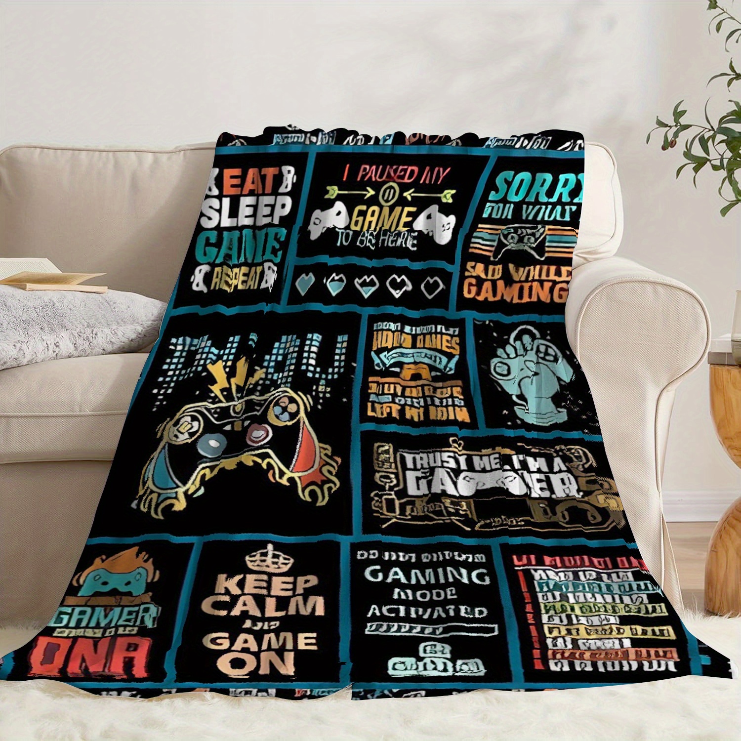 Flannel Blanket Video Game The - Retro Gaming Icons recensione e prezzo