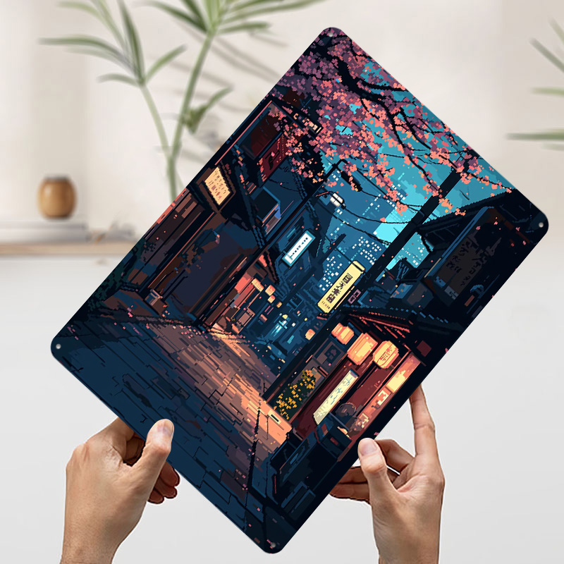 Tokyo Japan Pixel Art Tin Plaq - Retro Gaming Tokyo recensione e prezzo
