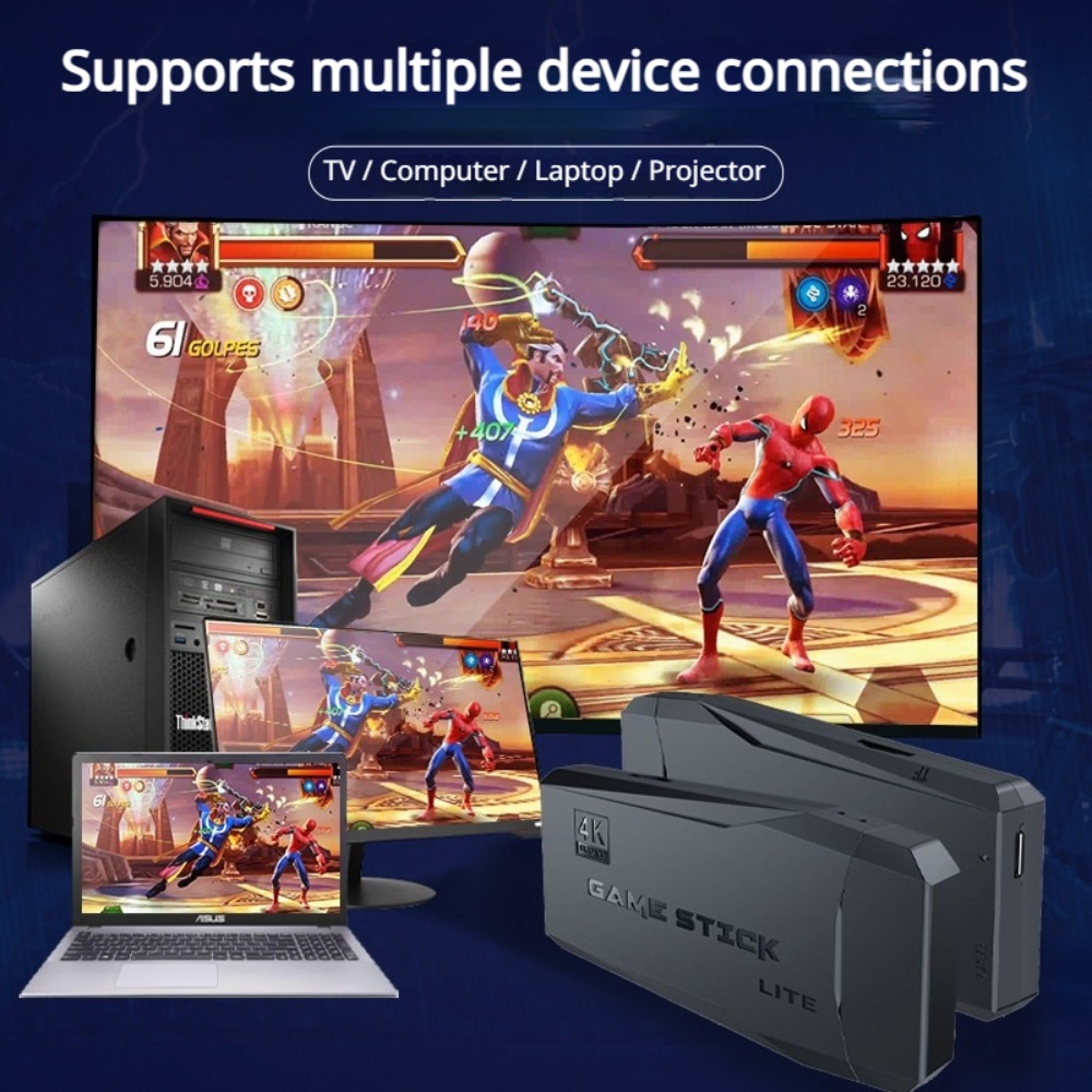 Portable 4K Retro Game Stick C - Retro Gaming Qss recensione e prezzo