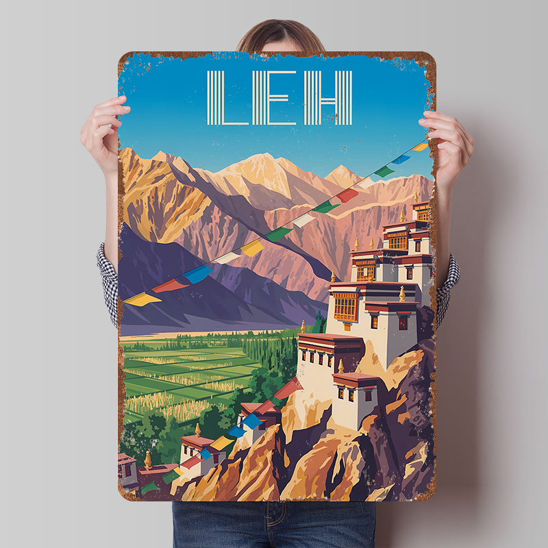 Leh India Travel Printed Poste - Retro Gaming India recensione e prezzo