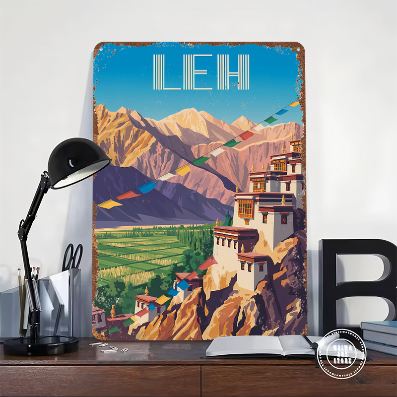 Leh India Travel Printed Poste - Retro Gaming India recensione e prezzo