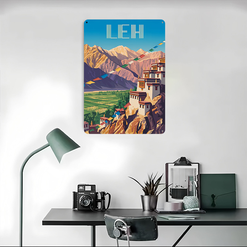 Leh India Travel Printed Poste - Retro Gaming India recensione e prezzo