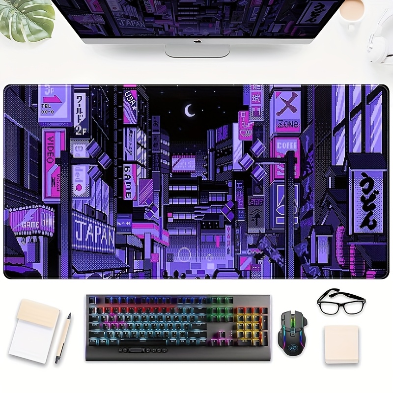 XXL Tokyo Street Desk Mat,Vibr - Retro Gaming Tokyo recensione e prezzo