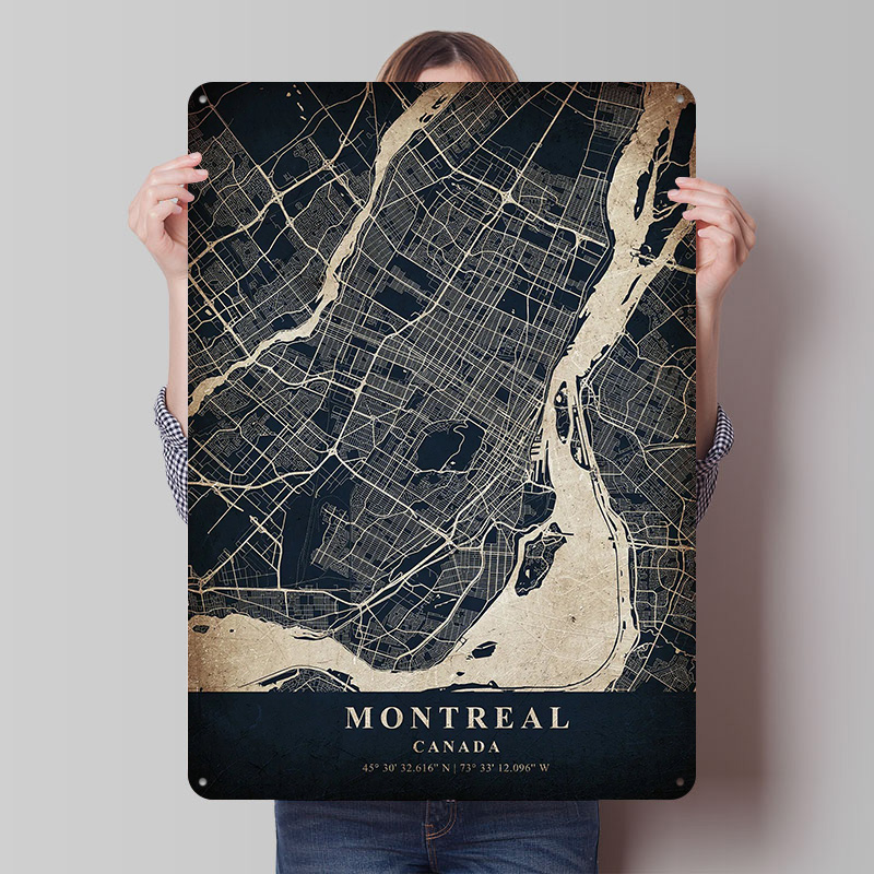 Montreal Canada Printed Poster - Retro Gaming Montreal recensione e prezzo