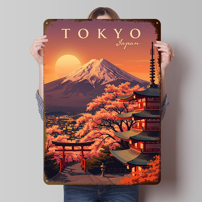 Tokyo Japan Vintage Travel Met - Retro Gaming Tokyo recensione e prezzo
