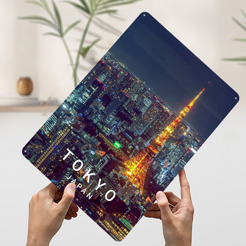 Tokyo By Night Poster Wall Art - Retro Gaming Tokyo recensione e prezzo