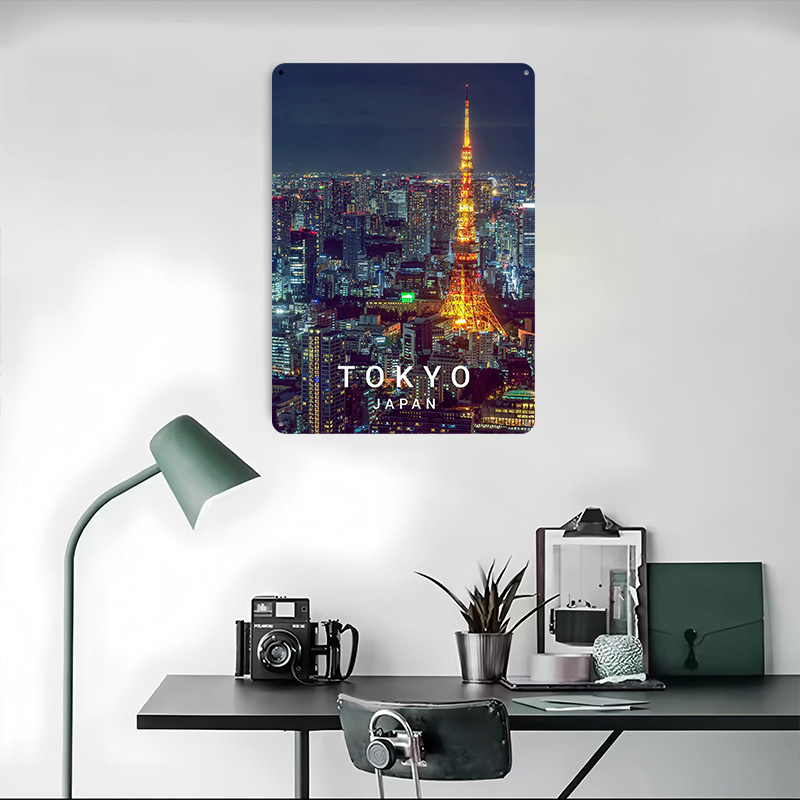 Tokyo By Night Poster Wall Art - Retro Gaming Tokyo recensione e prezzo
