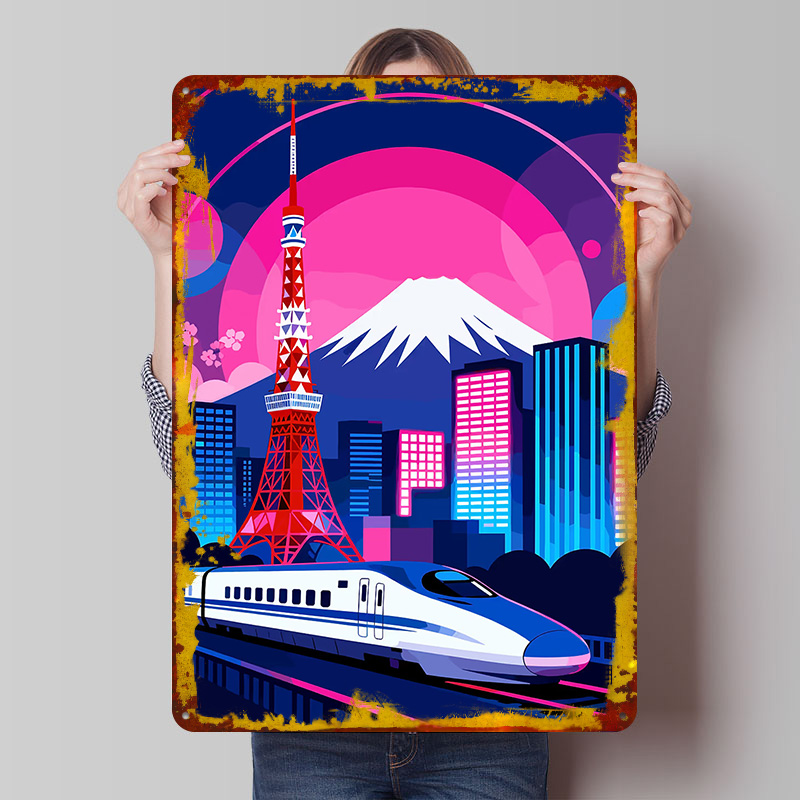 Tokyo Cityscape With Bullet Tr - Retro Gaming Tokyo recensione e prezzo