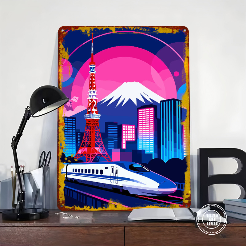 Tokyo Cityscape With Bullet Tr - Retro Gaming Tokyo recensione e prezzo
