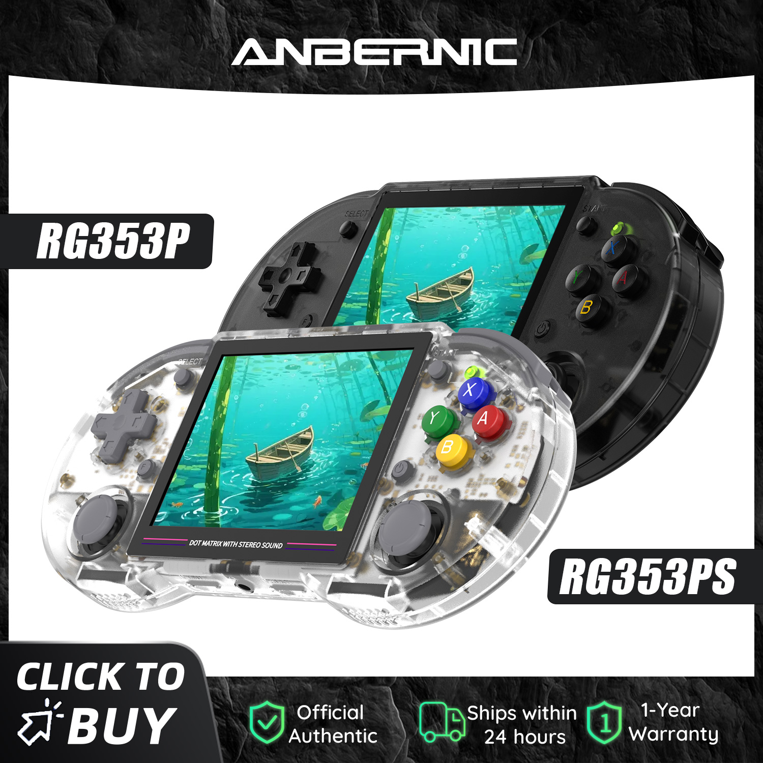 Anbernic  RG353P RG353PS 64 Bi - Retro Gaming Qss recensione e prezzo
