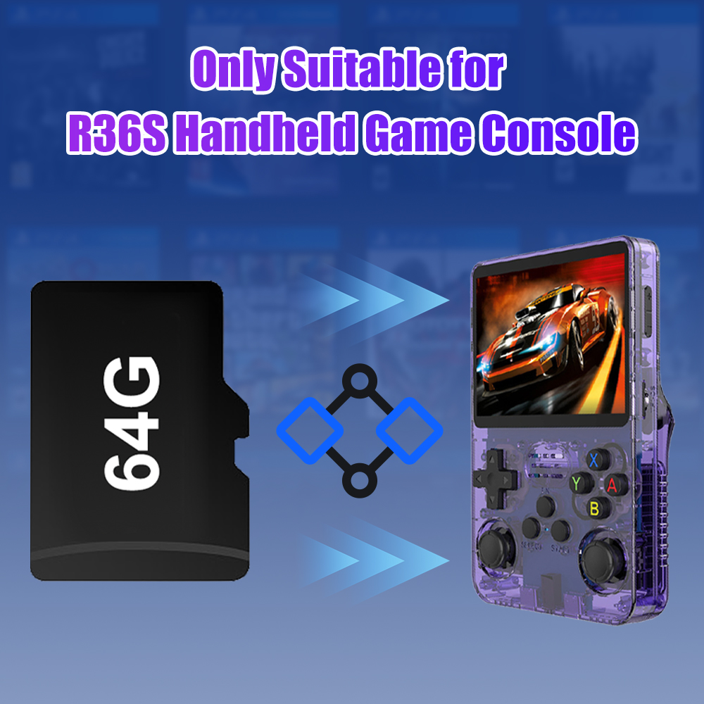 64G Game TF Card for R36S Vide - Retro Gaming Qss recensione e prezzo