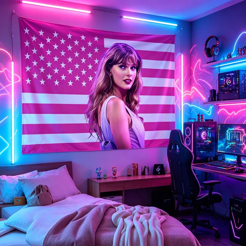 VIKAMA American Flag Female Si - Retro Gaming Aesthetic recensione e prezzo