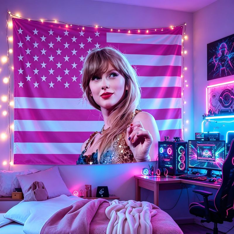 VIKAMA American Flag Female Si - Retro Gaming Aesthetic recensione e prezzo
