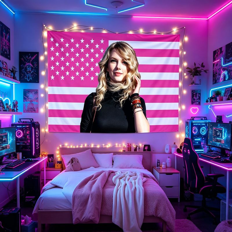 VIKAMA American Flag Female Si - Retro Gaming Aesthetic recensione e prezzo