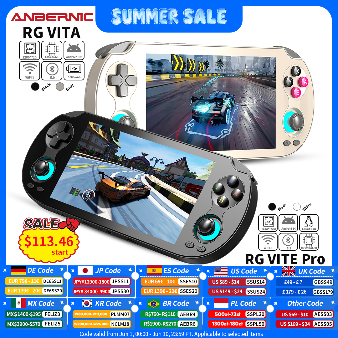 ANBERNIC RG VITA / RG VITA Pro - Retro Gaming Ps2 recensione e prezzo