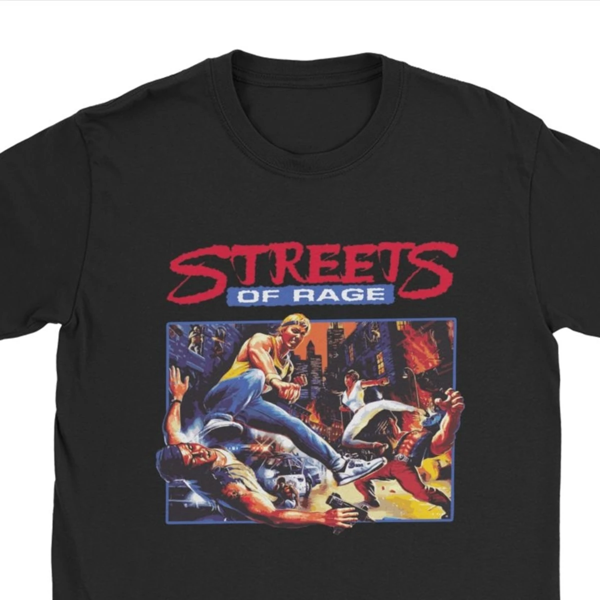 Men Streets Of Rage T Shirts R - Retro Gaming Aesthetic recensione e prezzo