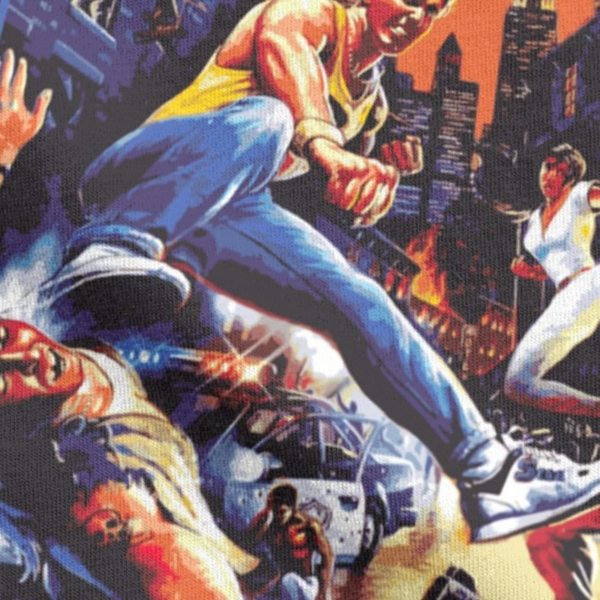 Men Streets Of Rage T Shirts R - Retro Gaming Aesthetic recensione e prezzo
