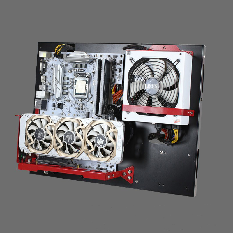 Wall mounted PC chassis Open h - Retro Gaming Cabinet recensione e prezzo