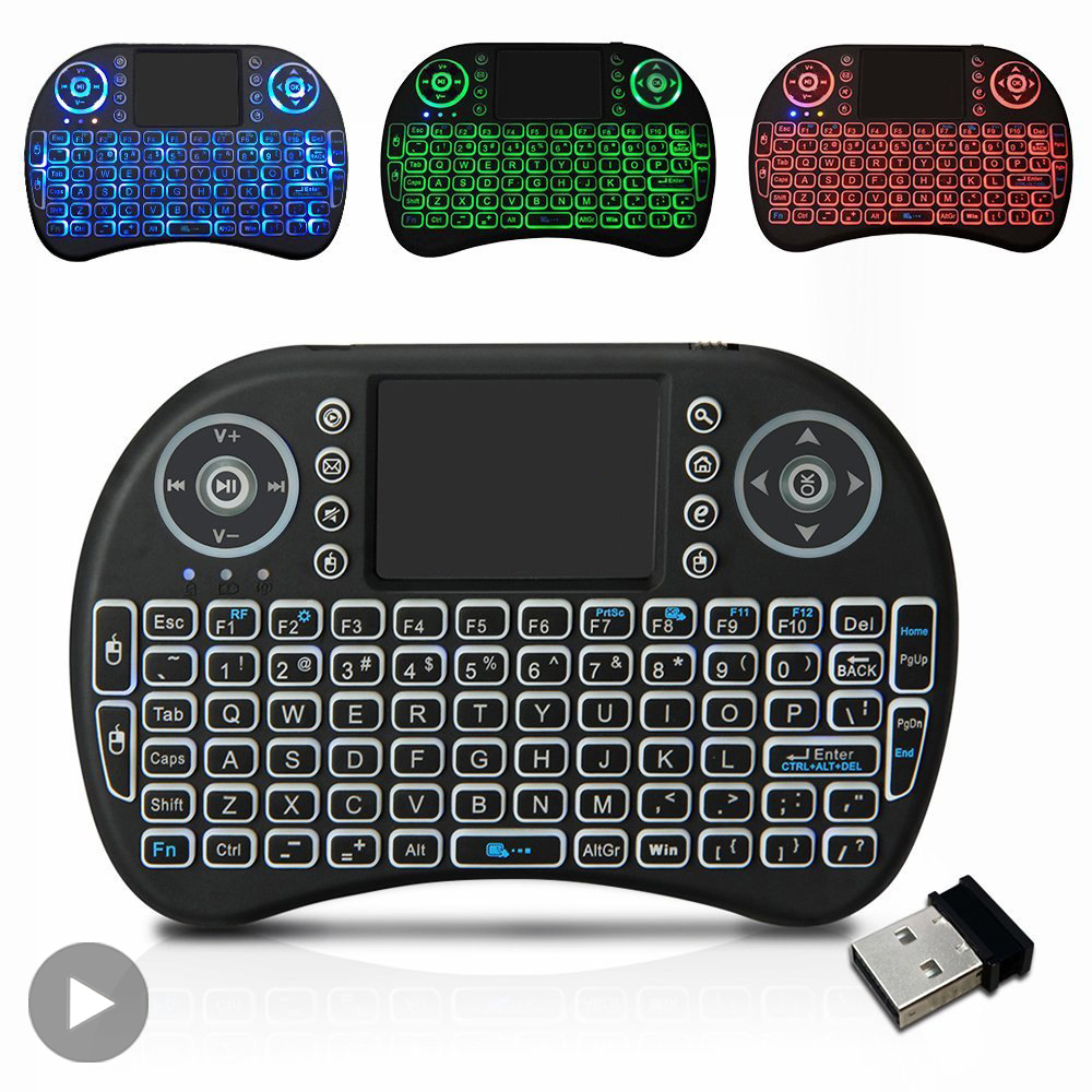 Backlit Mini Wireless Keyboard - Retro Gaming Corps recensione e prezzo