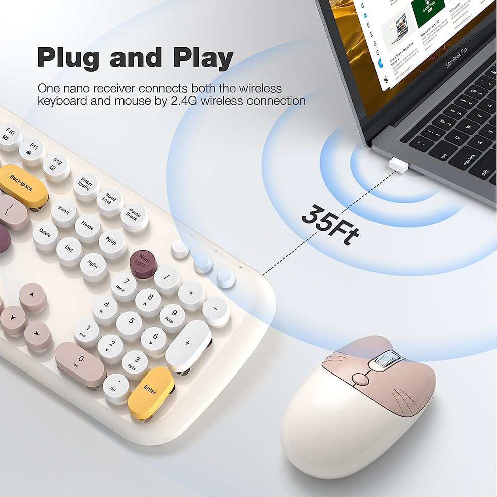 MOFII Wireless Keyboard and Mo - Retro Gaming Kc recensione e prezzo