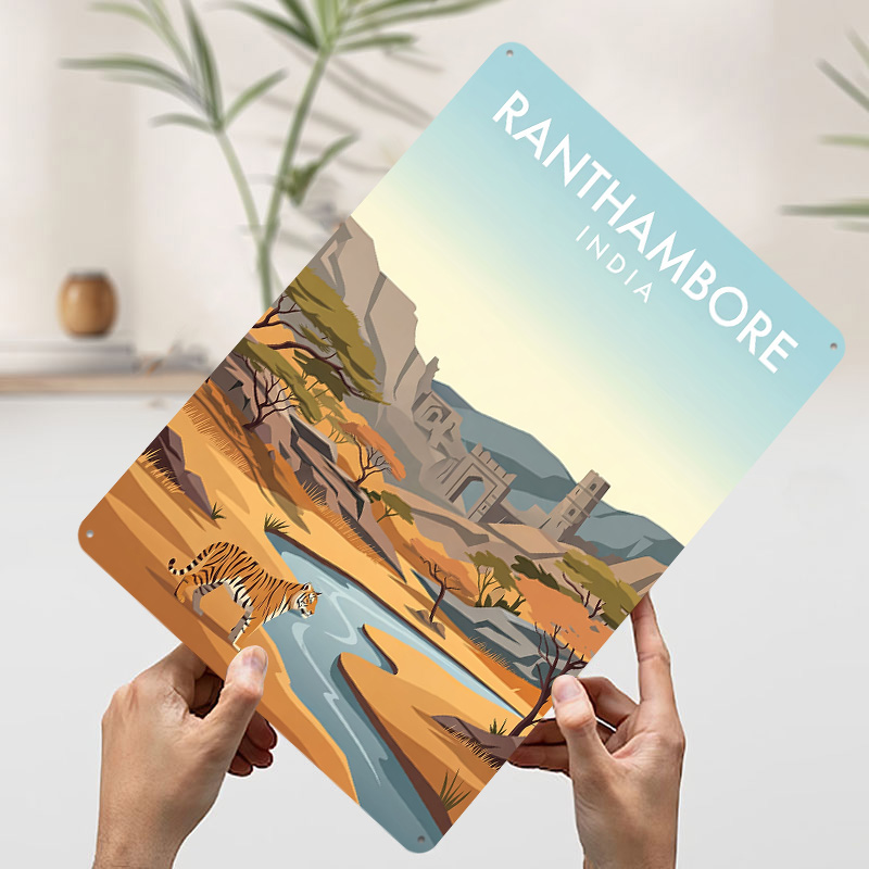 Ranthambore India Poster Custo - Retro Gaming India recensione e prezzo