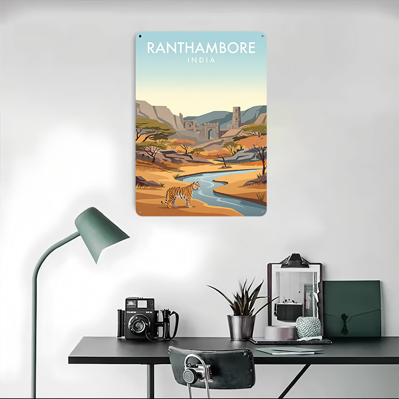 Ranthambore India Poster Custo - Retro Gaming India recensione e prezzo
