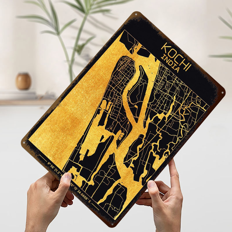 Kochi Kerala India Printed Pos - Retro Gaming India recensione e prezzo