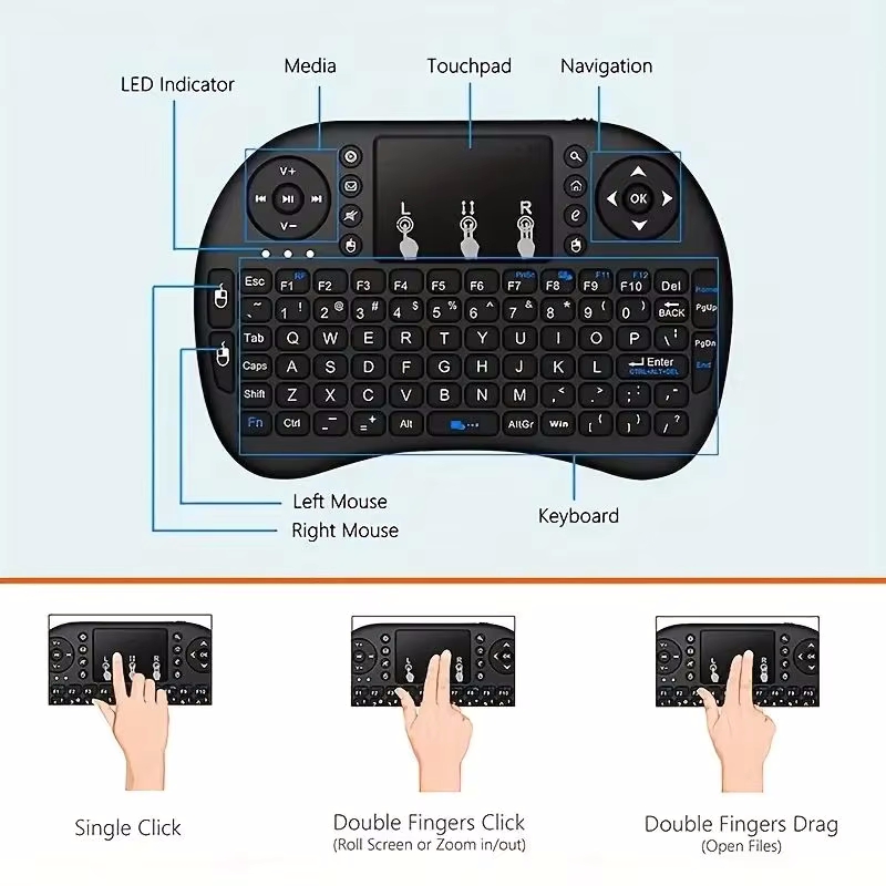 Wireless Keyboard Air Mouse Sp - Retro Gaming Corps recensione e prezzo